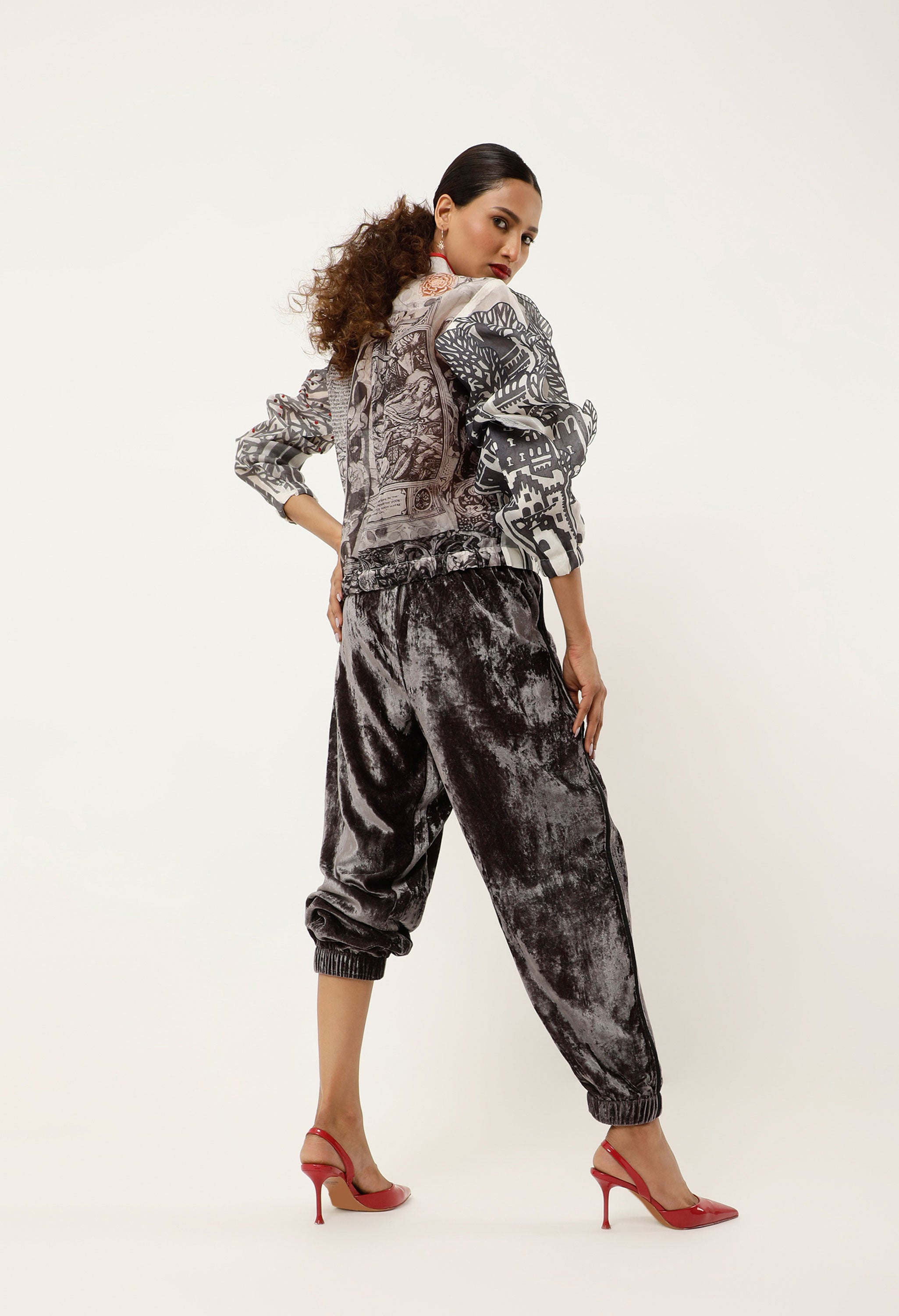 CASTLE ORGANZA BOMBER JACKET