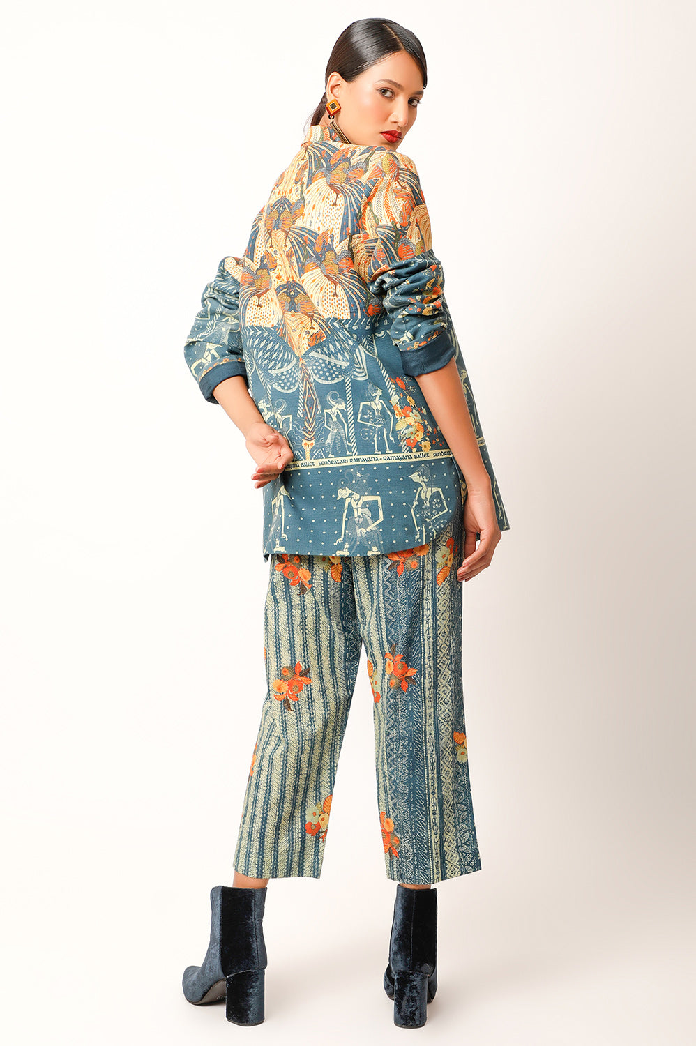 RAMAYANA PRINTED PANT SUIT
