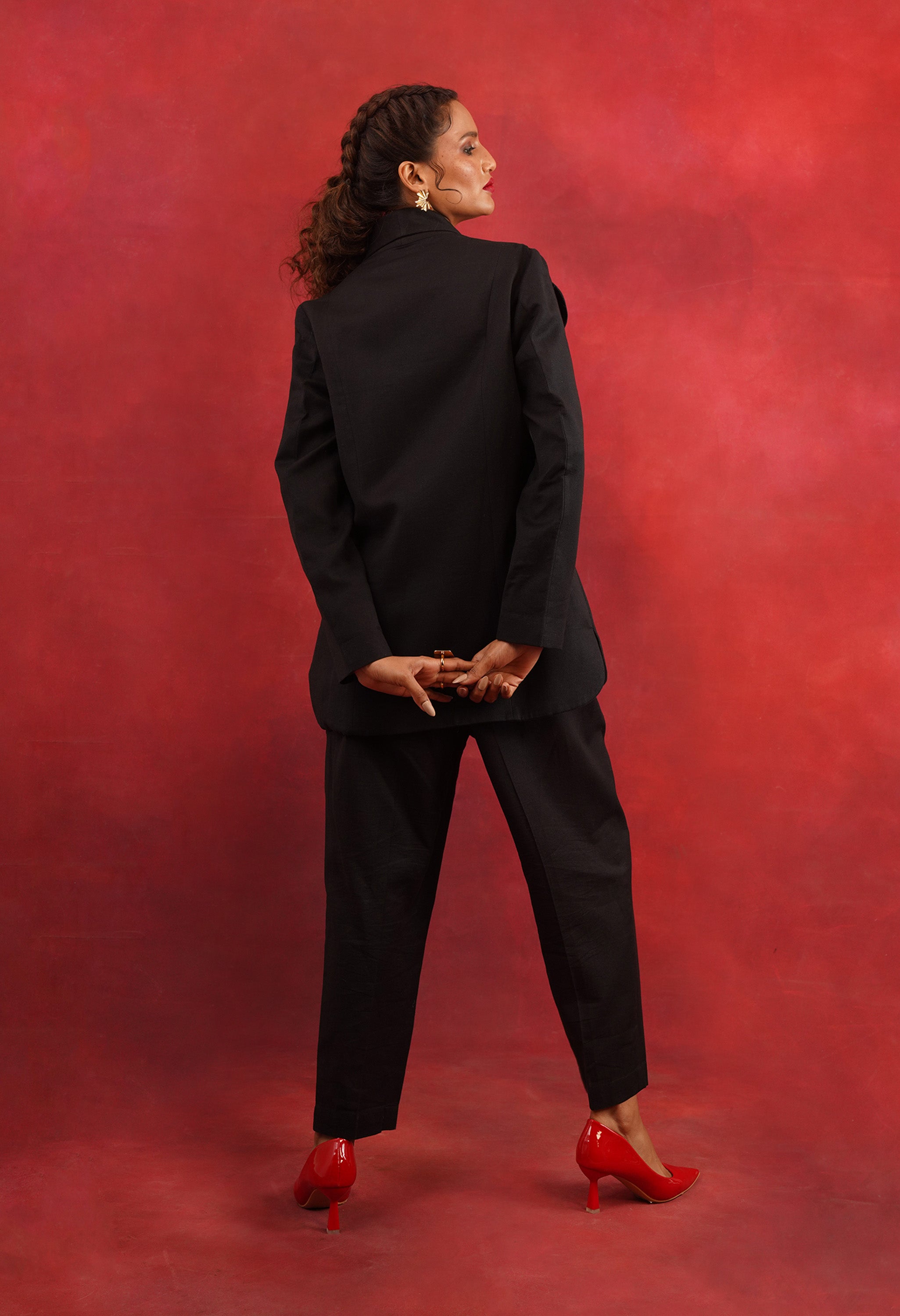 BUTTERFLY LINEN JACKET SET