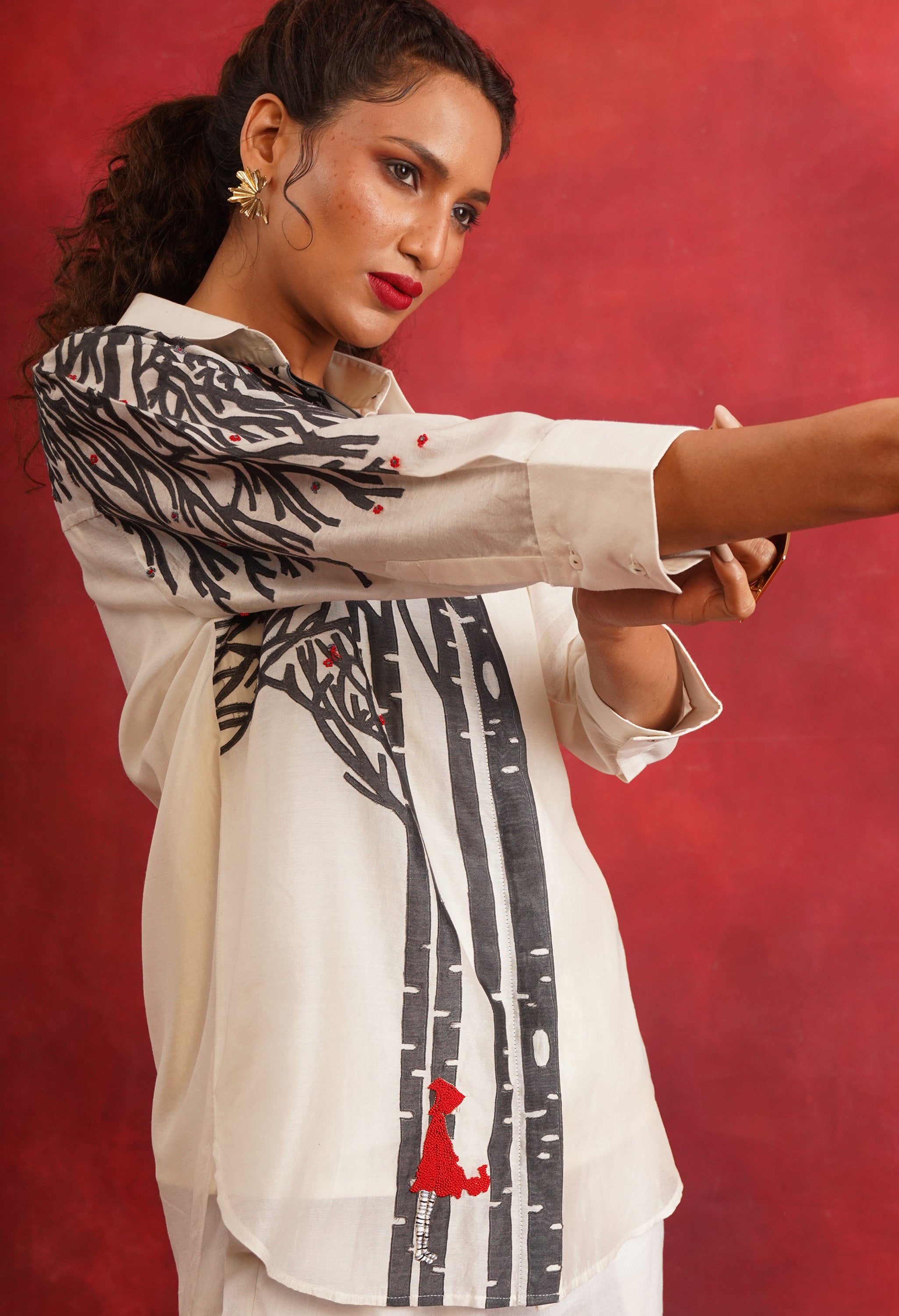 RED RIDHING HOOD SHIRT SET