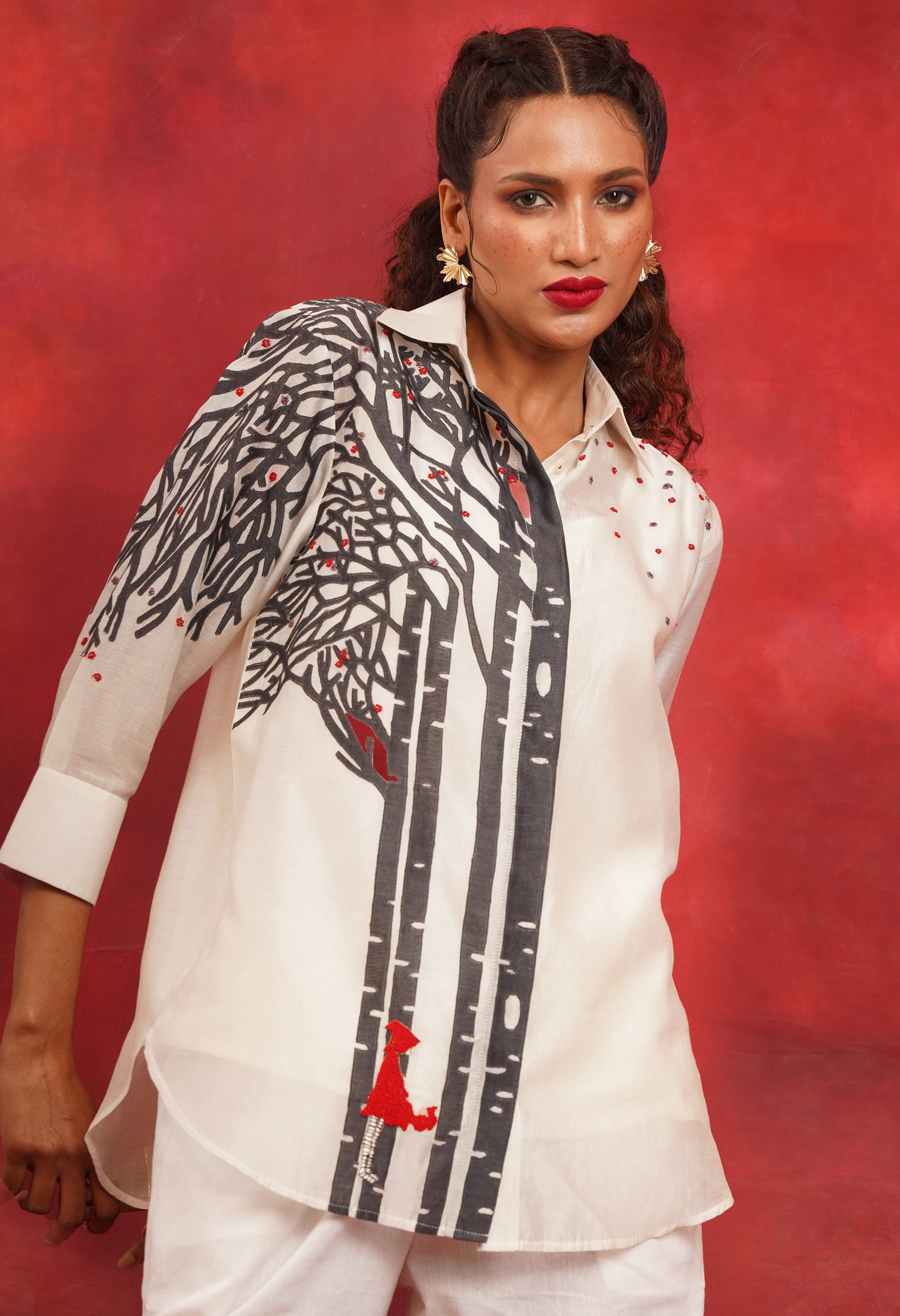 RED RIDHING HOOD SHIRT SET