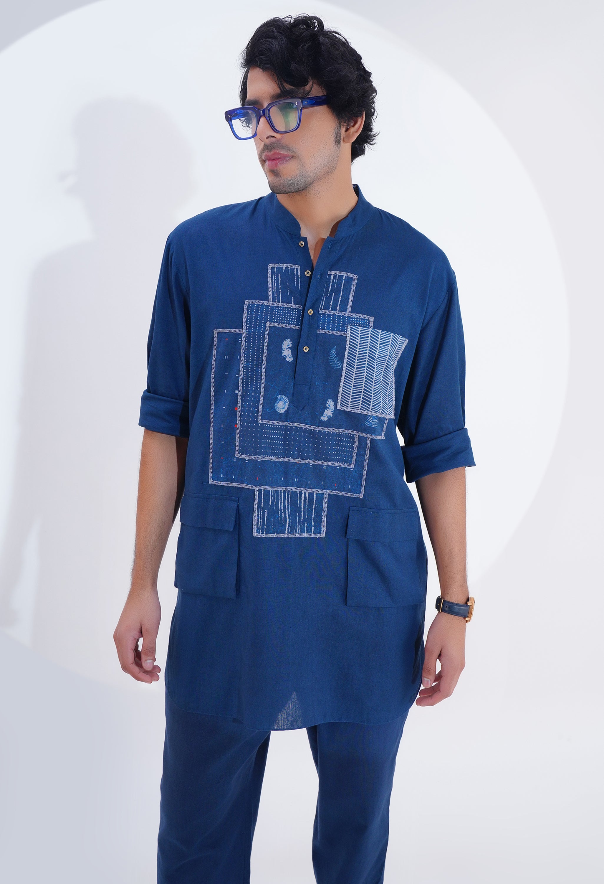 POJAGI PATCH WORK KURTA WITH PANTS