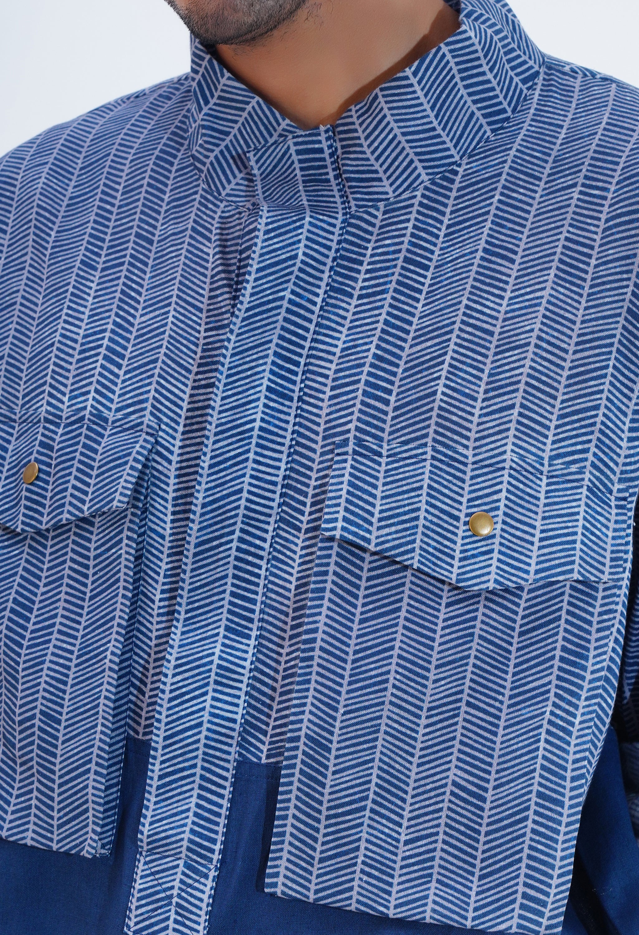 ZIG ZAG PRINTED SHACKET