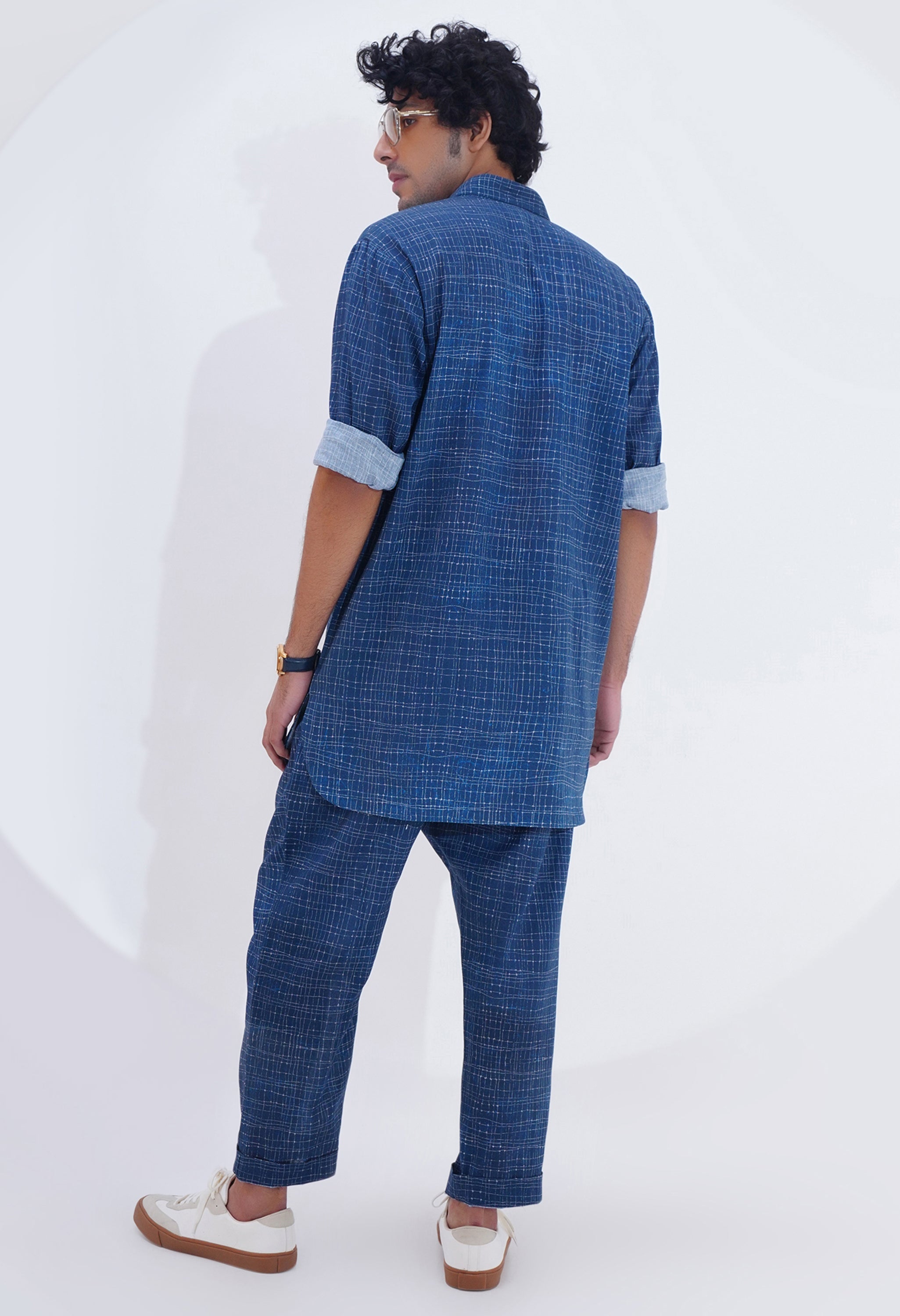 PRINTED KURTA SET WITH POCKET DETAILING