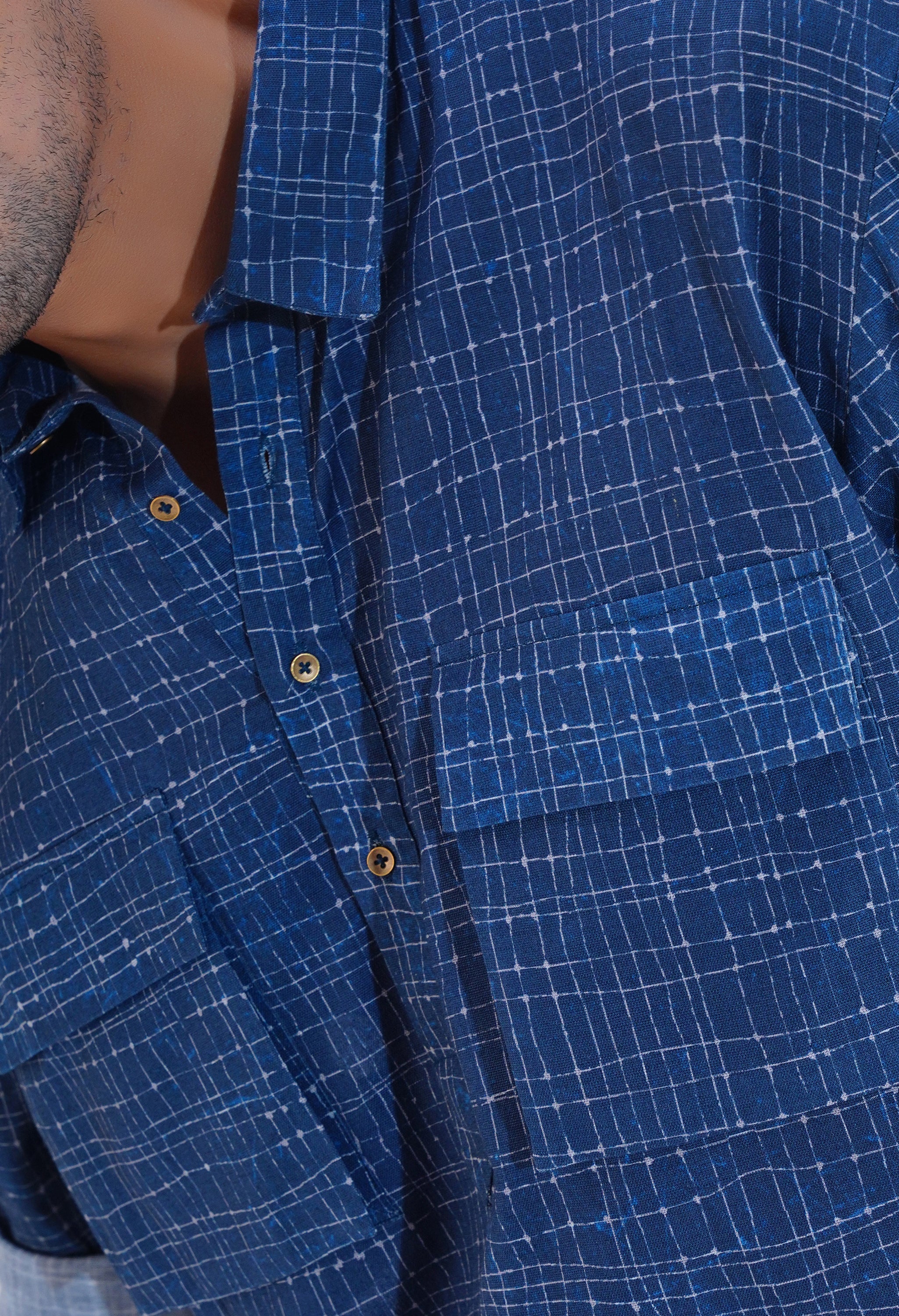 PRINTED KURTA SET WITH POCKET DETAILING