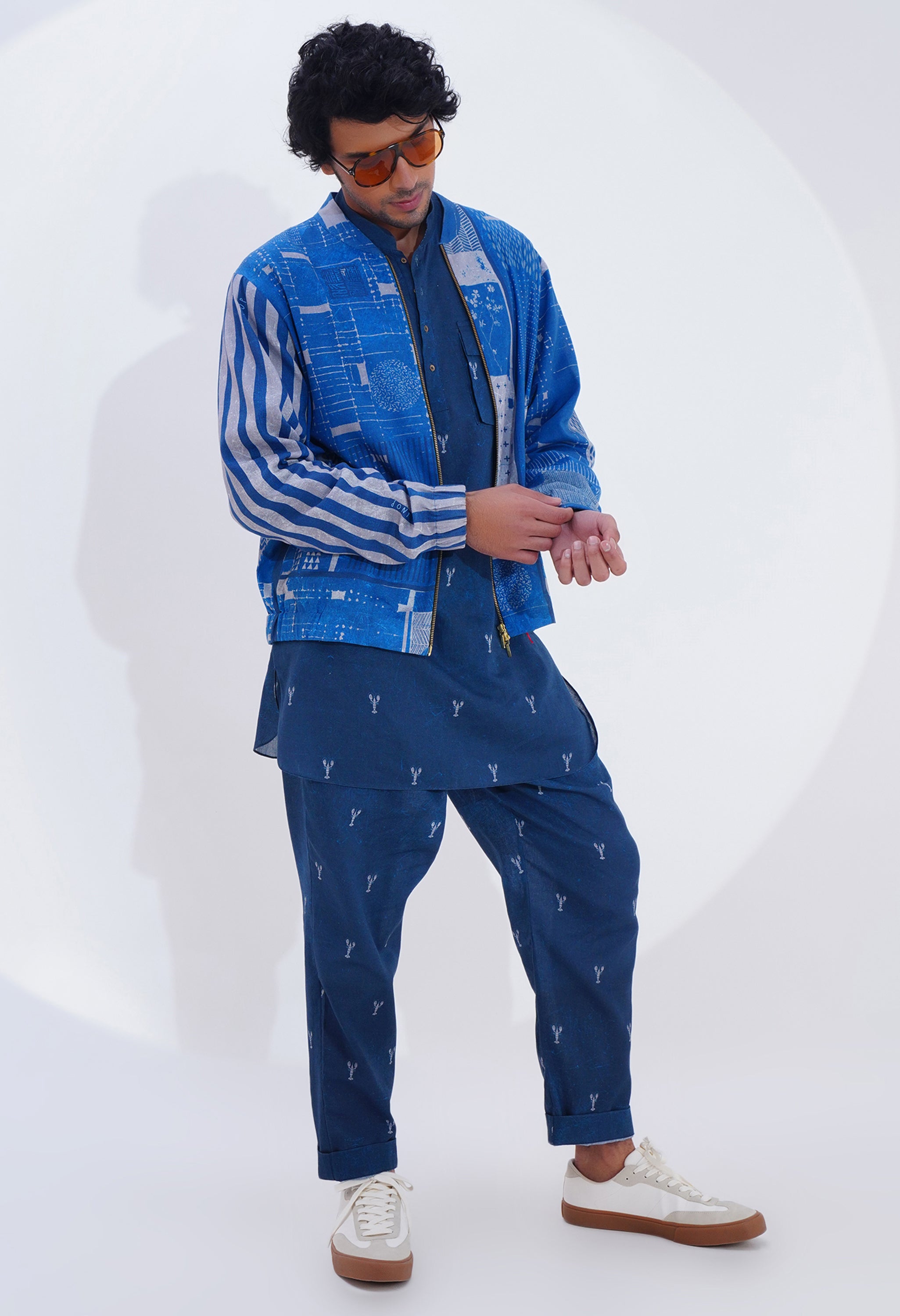 PRINTED BOMBER JACKET