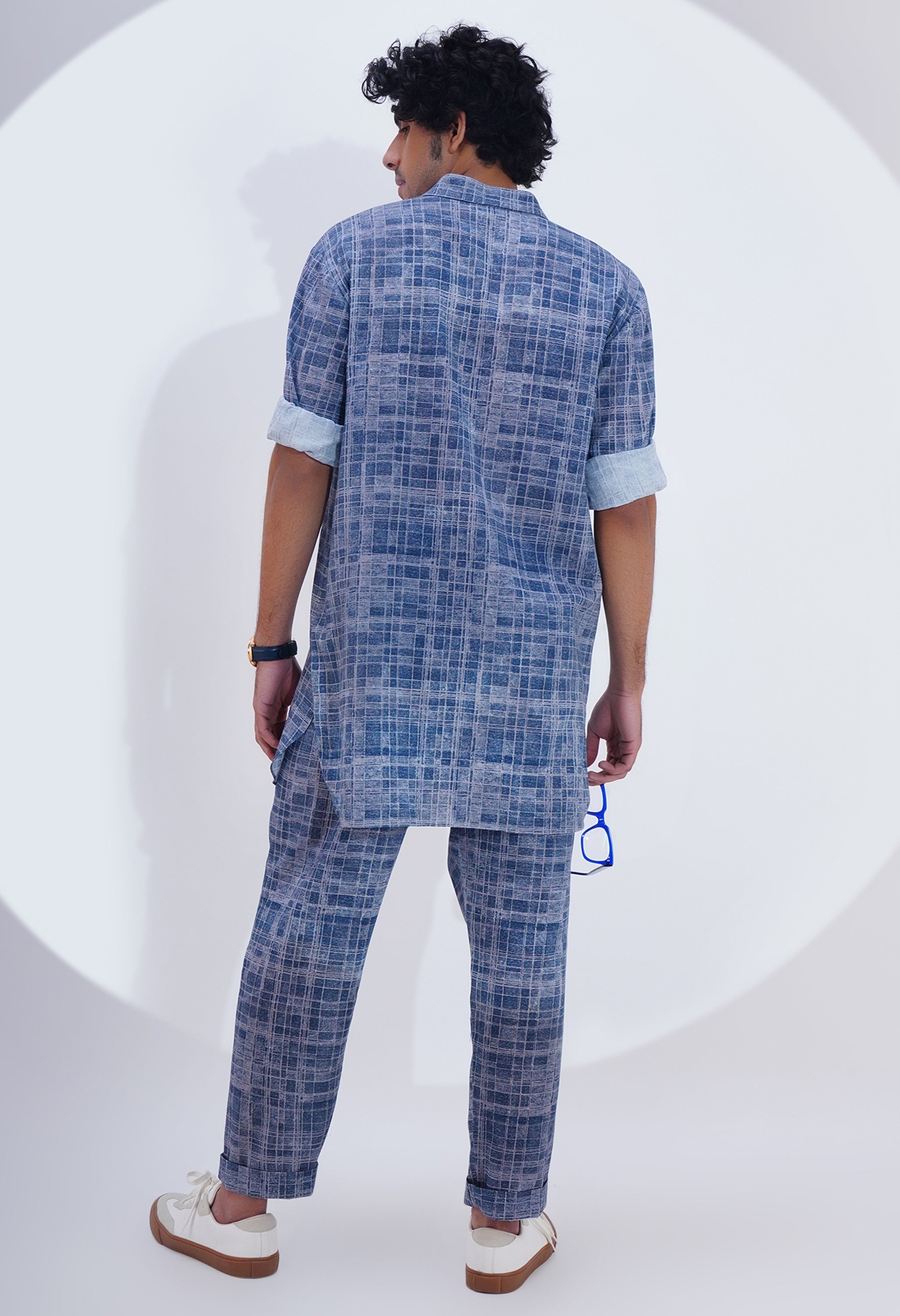 PRINTED KURTA SET WITH POCKET DETAILING