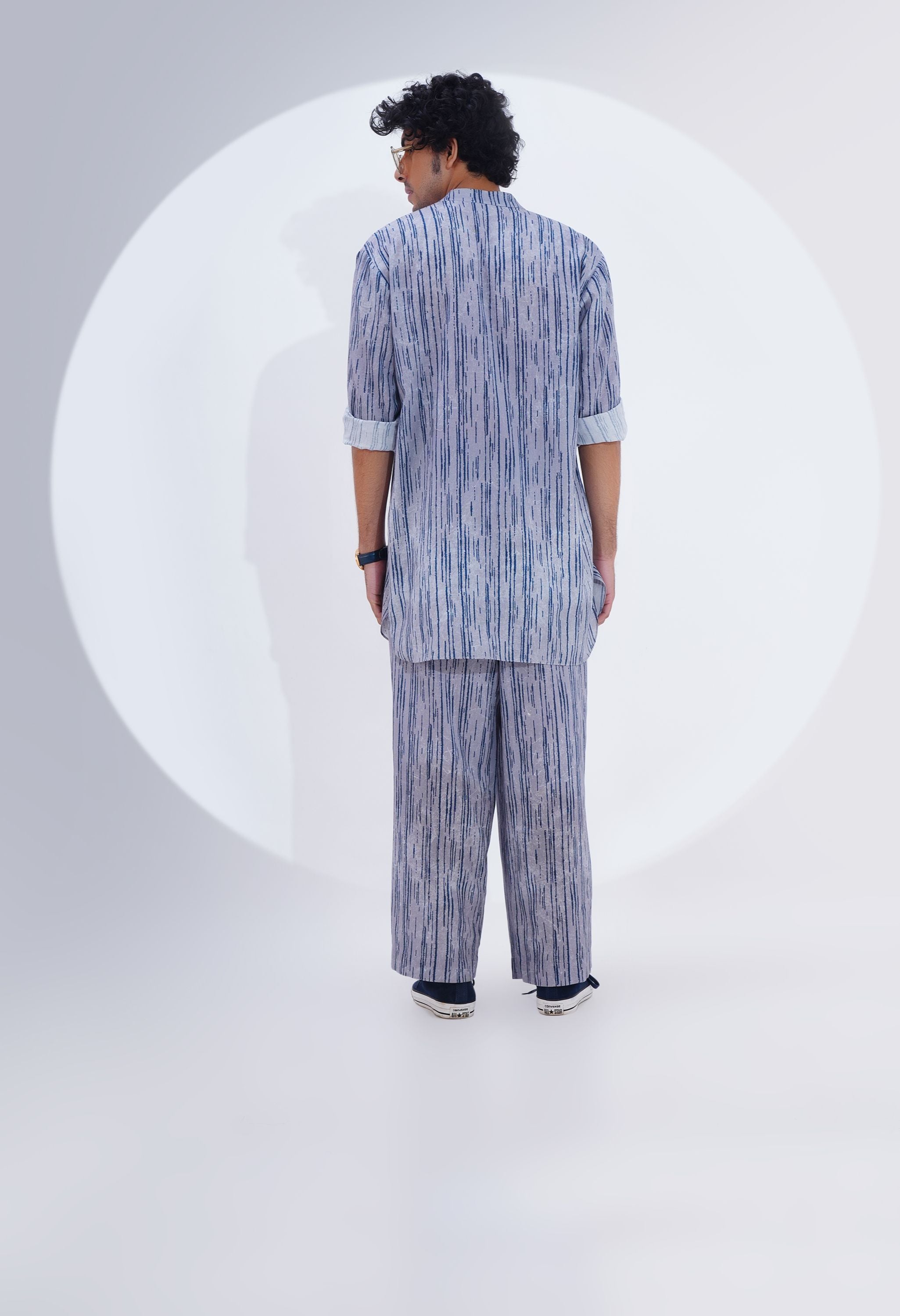 PRINTED KURTA SET WITH POCKET DETAILING