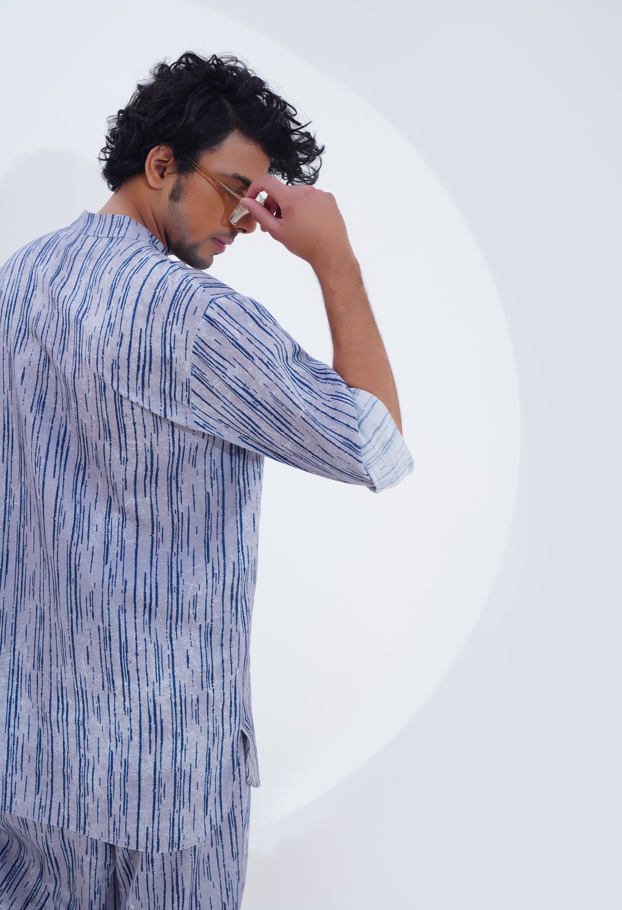 PRINTED KURTA SET WITH POCKET DETAILING