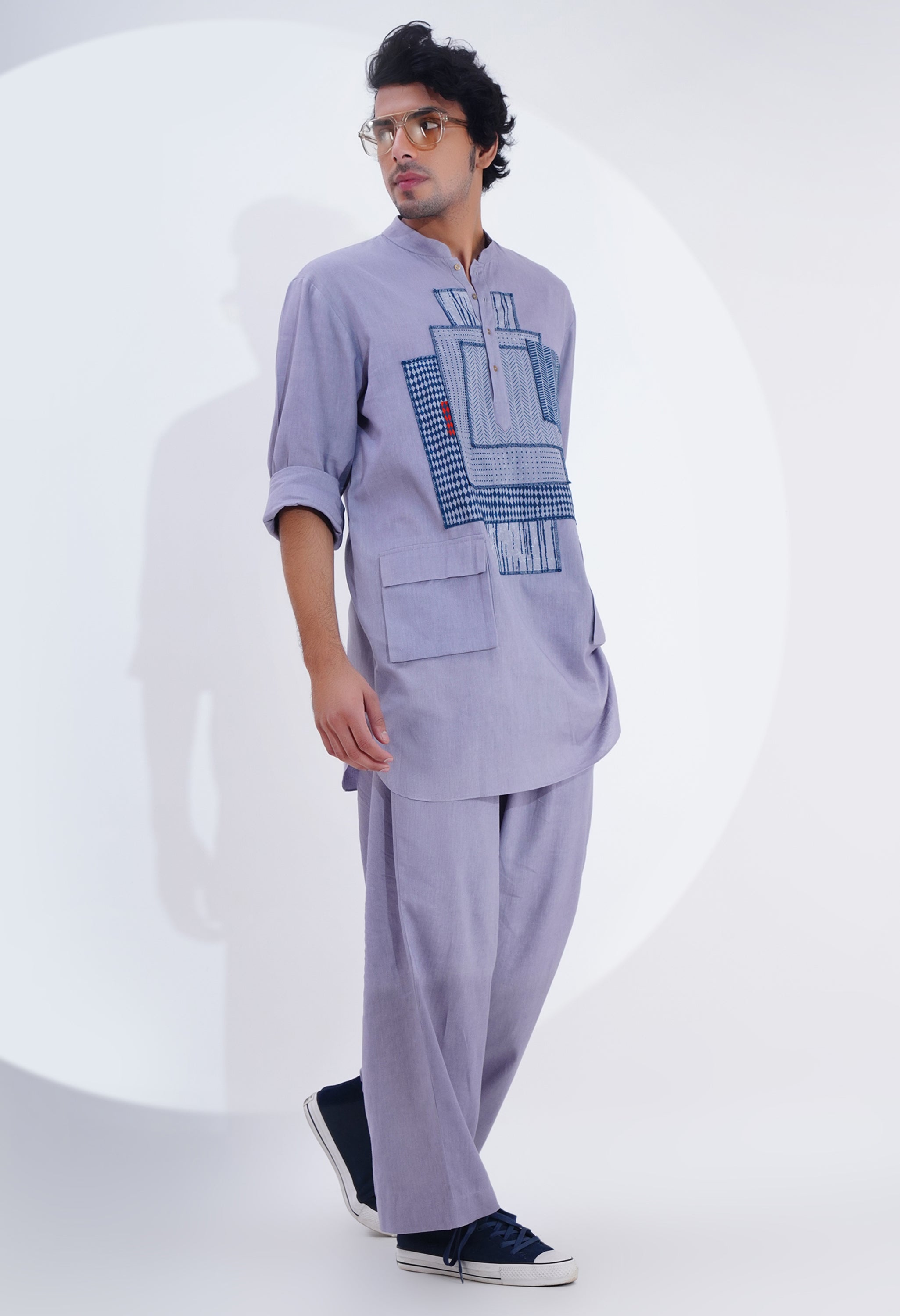POJAGI PATCH WORK KURTA WITH PANTS