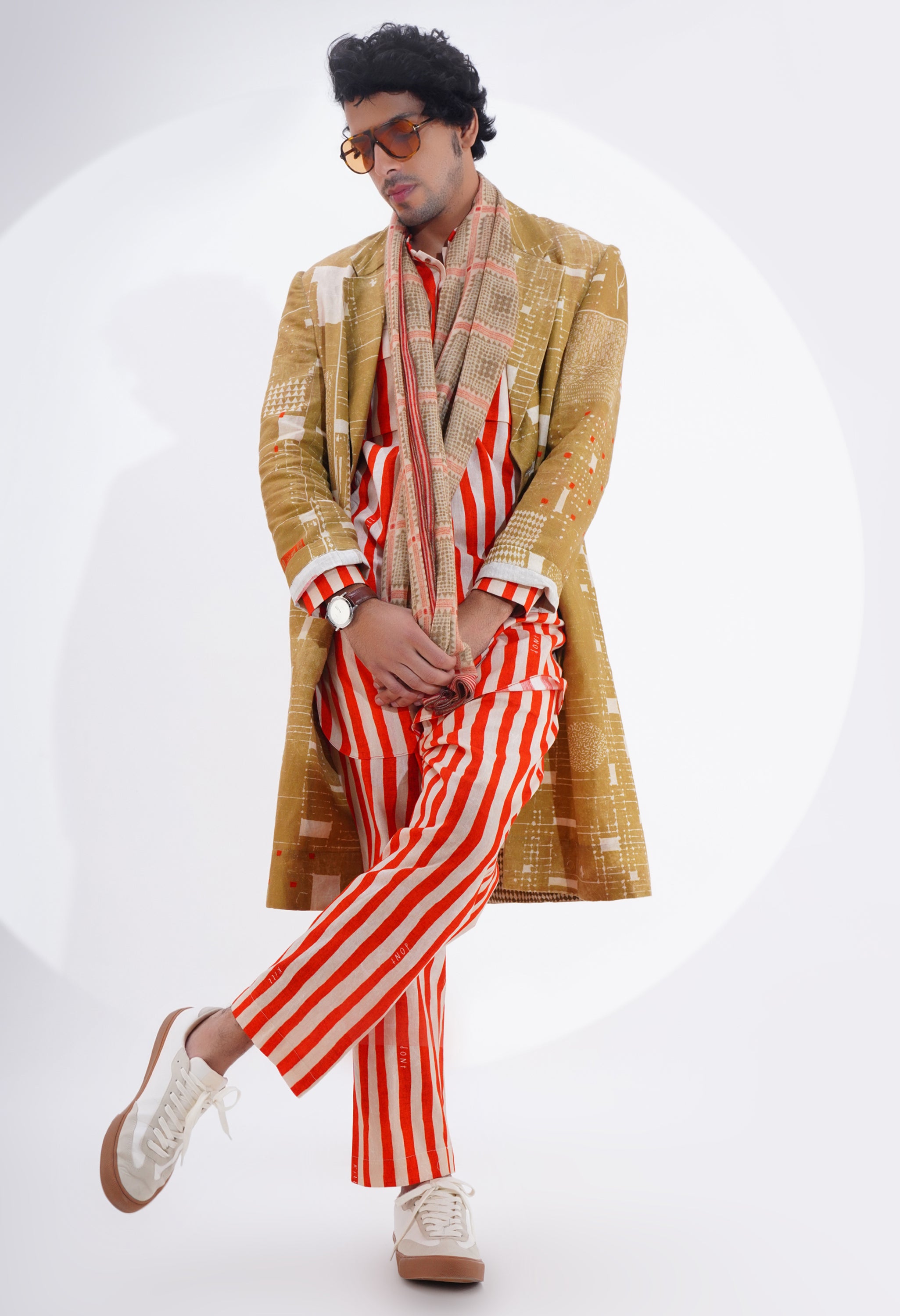 TEXTURED LONG JACKET