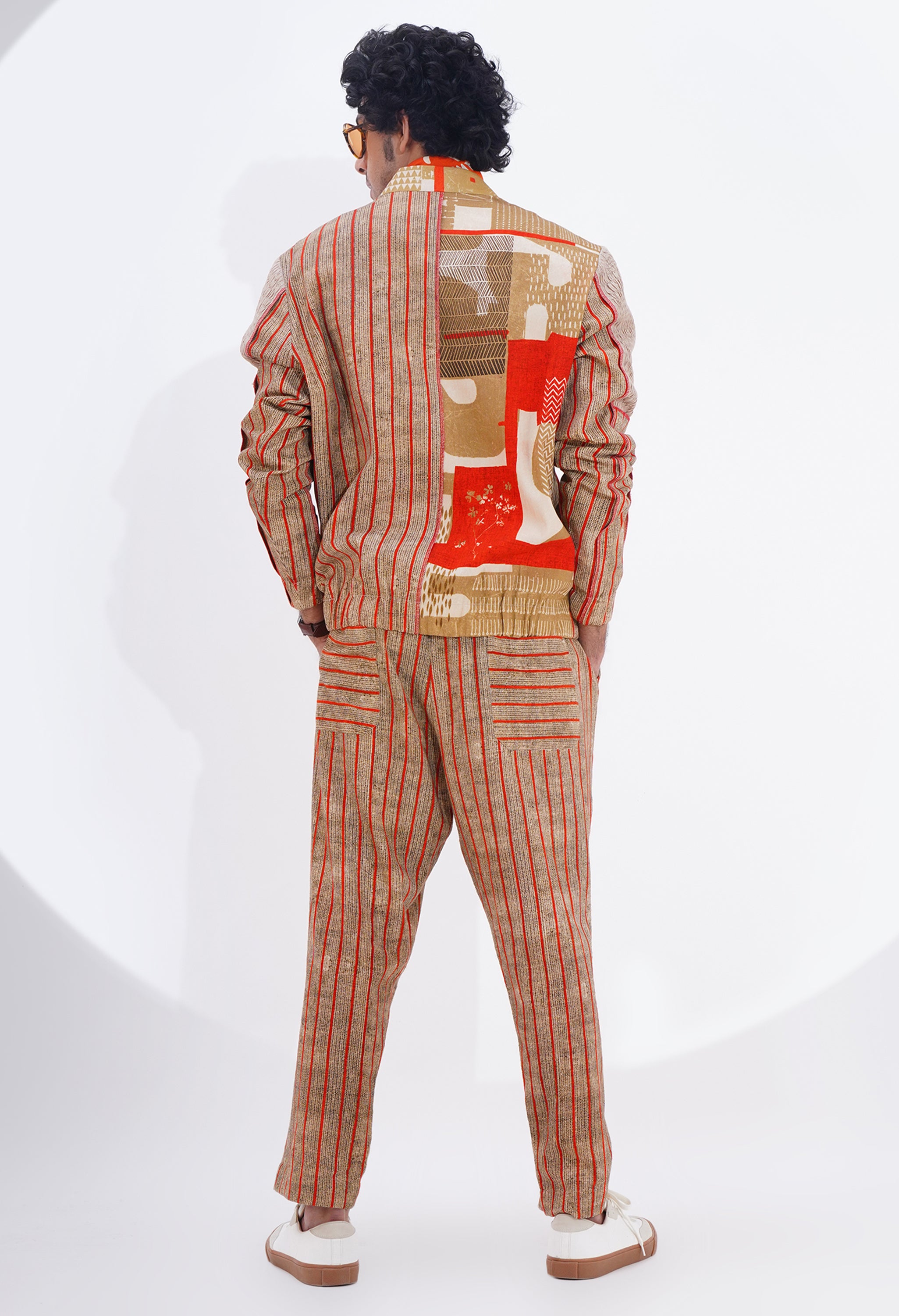 TEXTURED BOMBER JACKET