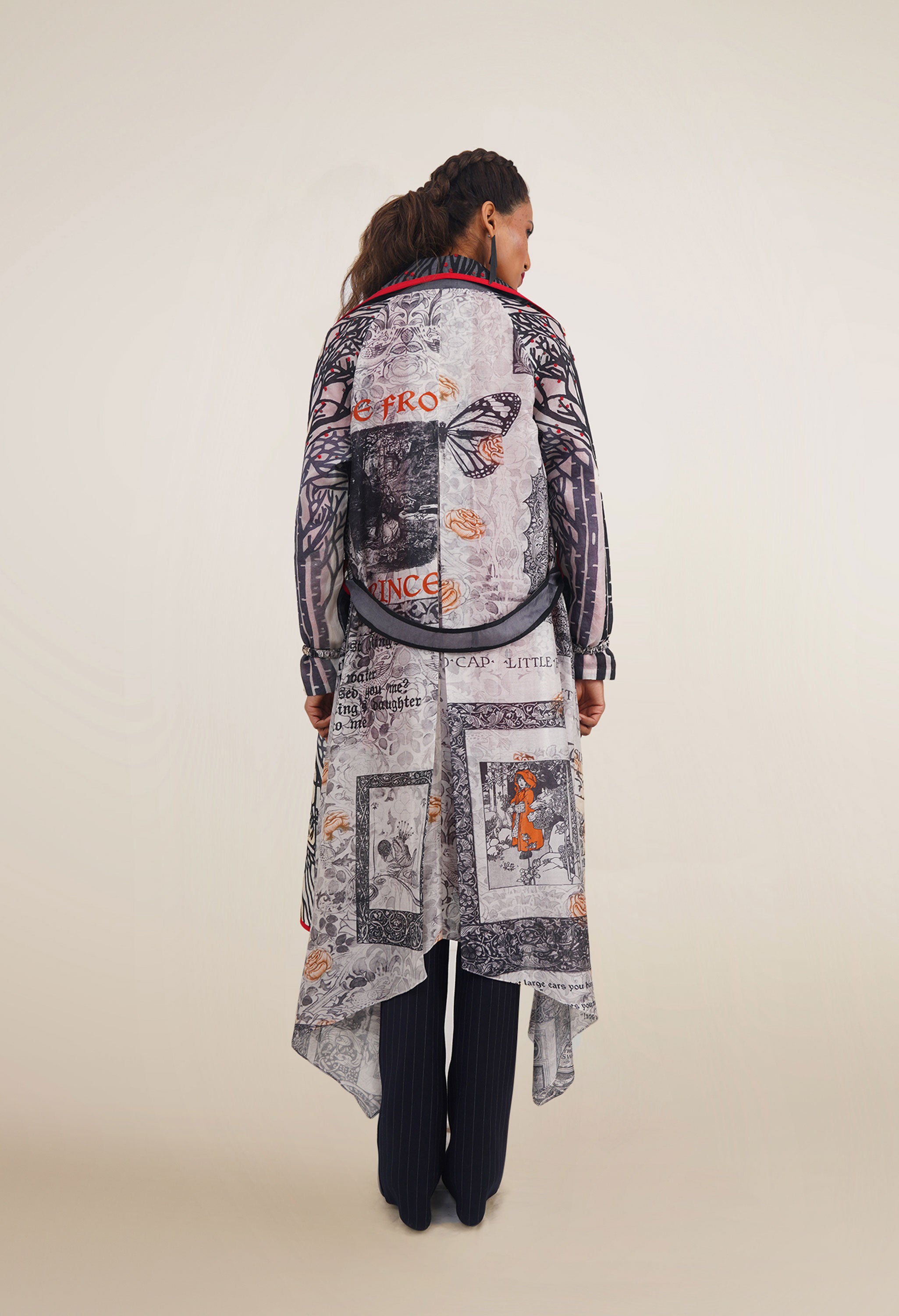 BLACK FOREST ORGANZA TRENCH