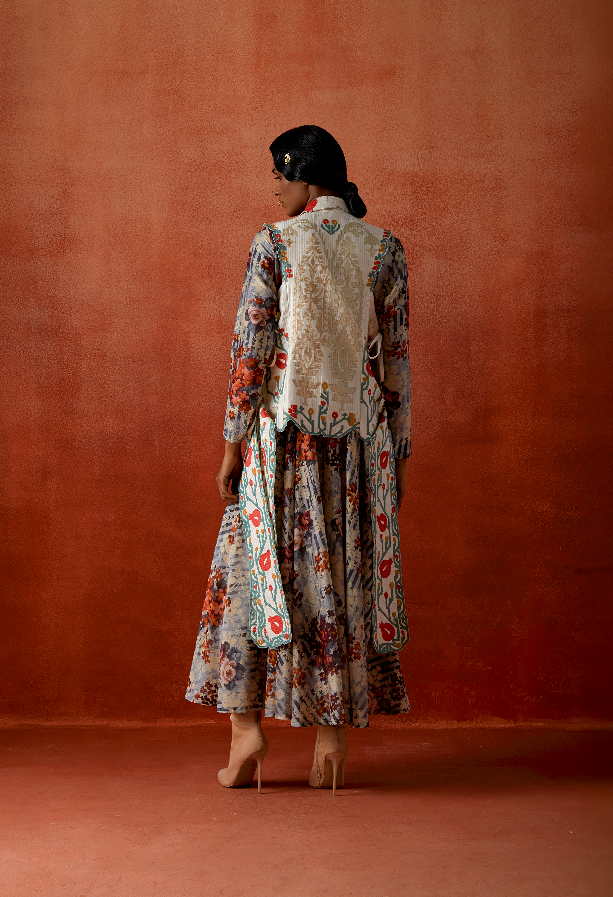 PRINTED ANARKALI