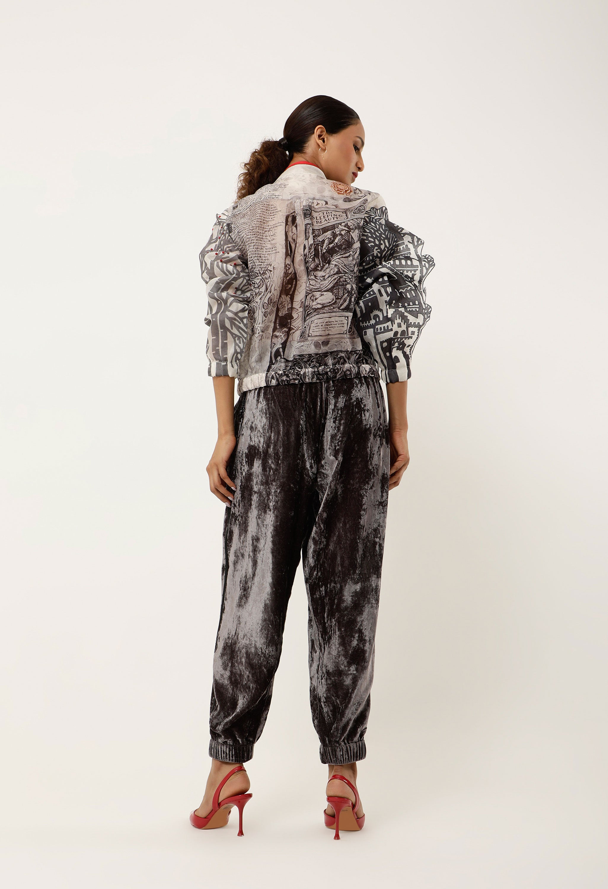 CASTLE ORGANZA BOMBER JACKET