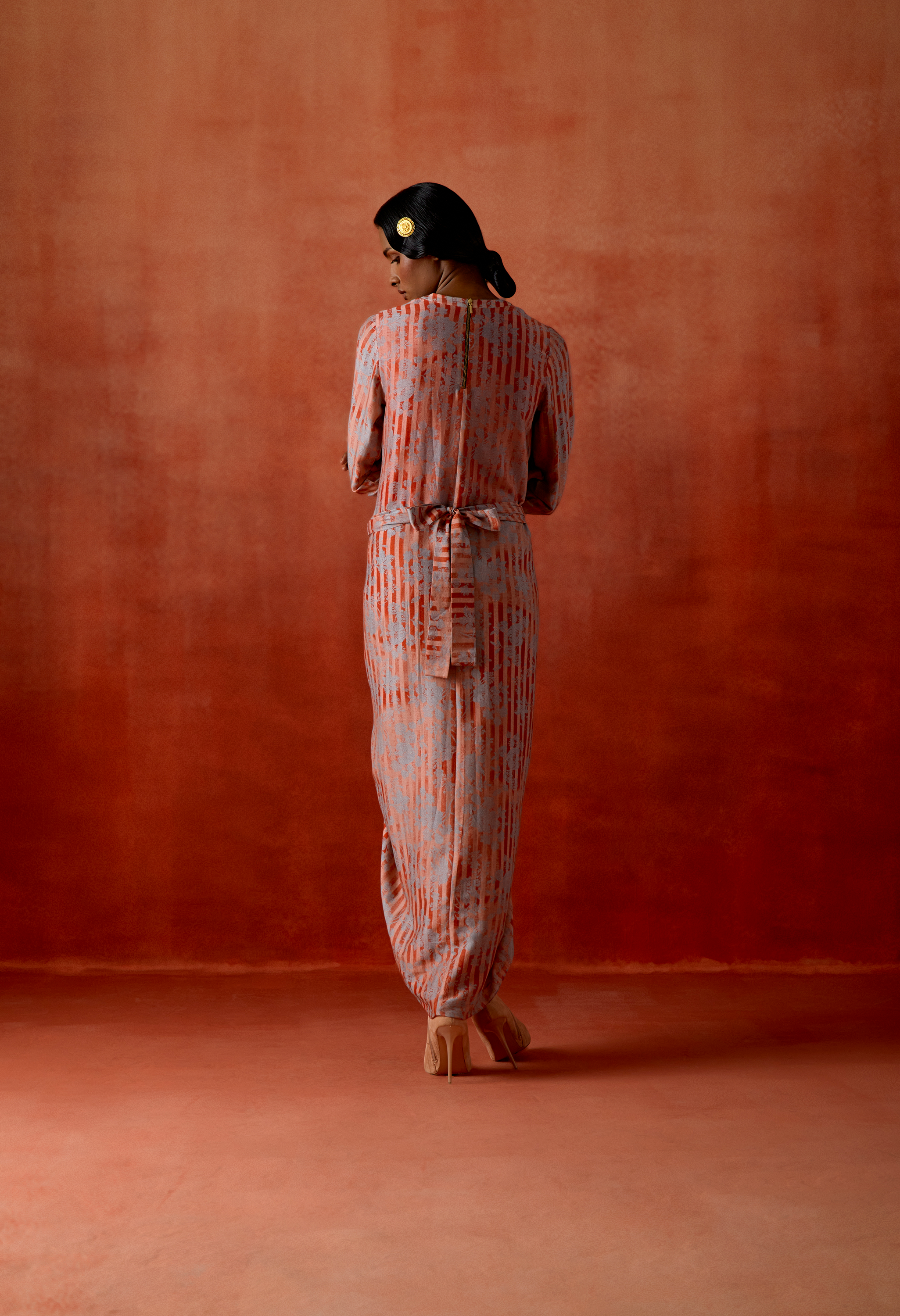 PULL UP KNOTED DRESS