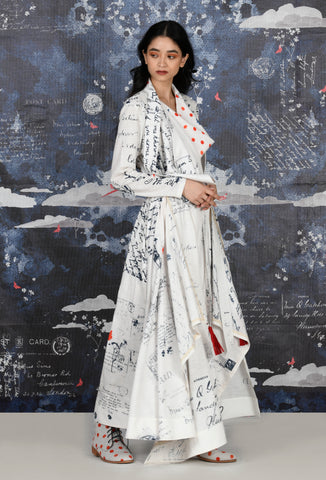 DRAPED KURTA