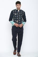 SHORT BANDHGALA JACKET